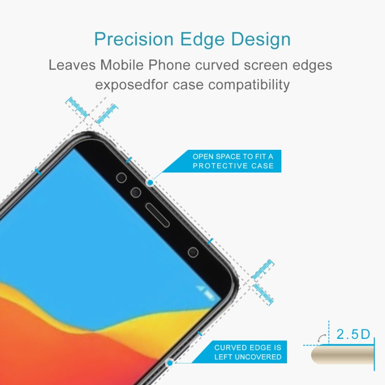 0.26mm 9H 2.5D Tempered Glass Film For Honor 7A Pro