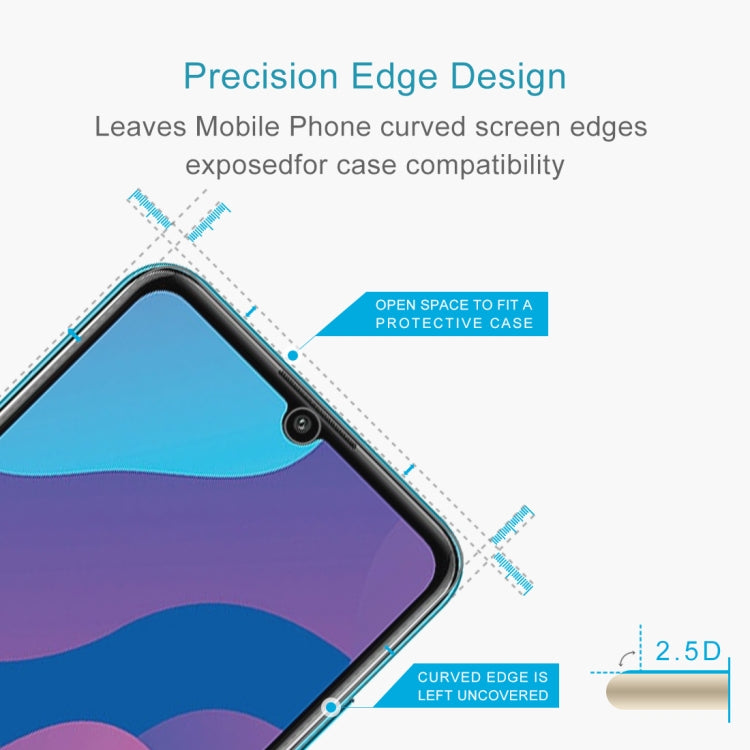 0.26mm 9H 2.5D Tempered Glass Film For Honor 9A