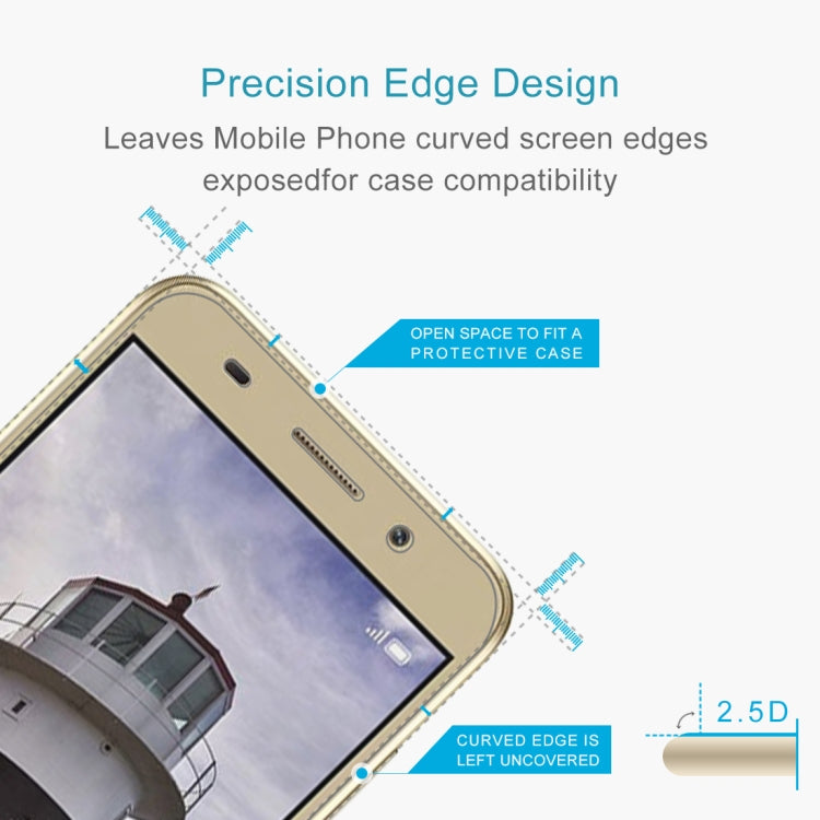 0.26mm 9H 2.5D Tempered Glass Film For Huawei Y3 2018