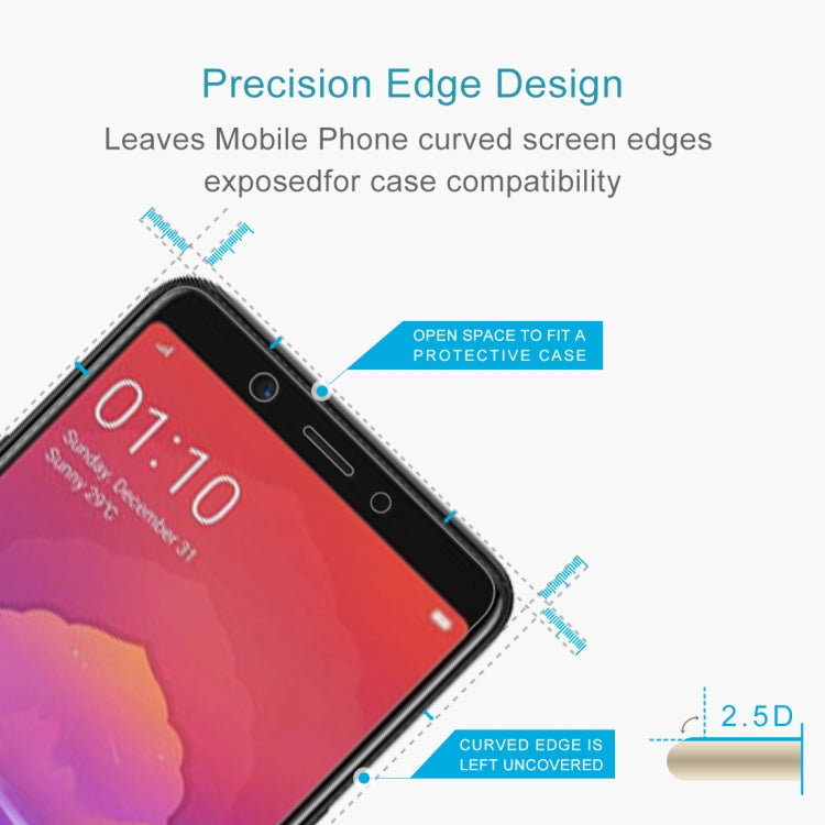 0.26mm 9H 2.5D Tempered Glass Film For OPPO Realme 1