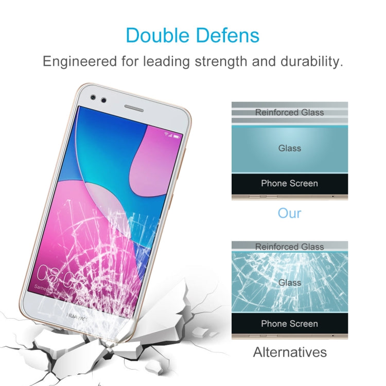 10 PCS 0.26mm 9H 2.5D Tempered Glass Film For Huawei P9 lite mini