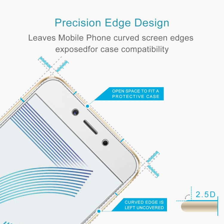 10 PCS 0.26mm 9H 2.5D Tempered Glass Film For OPPO A71