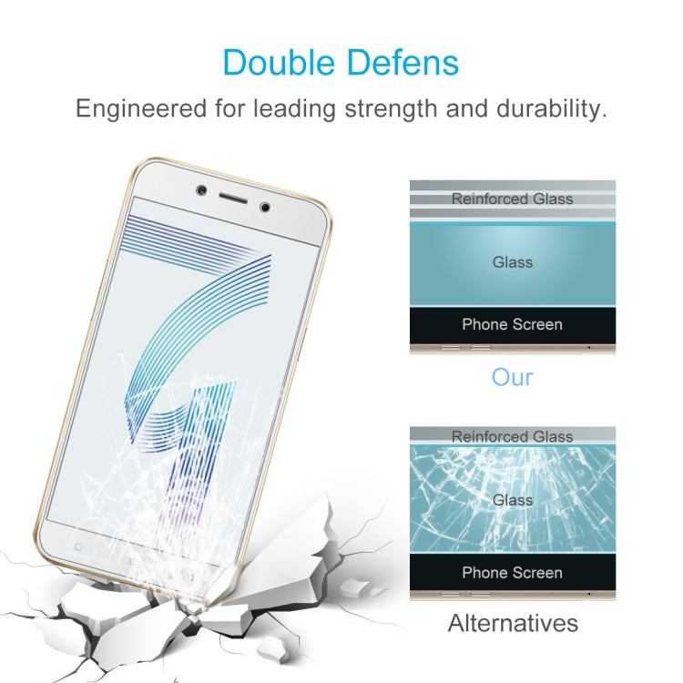10 PCS 0.26mm 9H 2.5D Tempered Glass Film For OPPO A79
