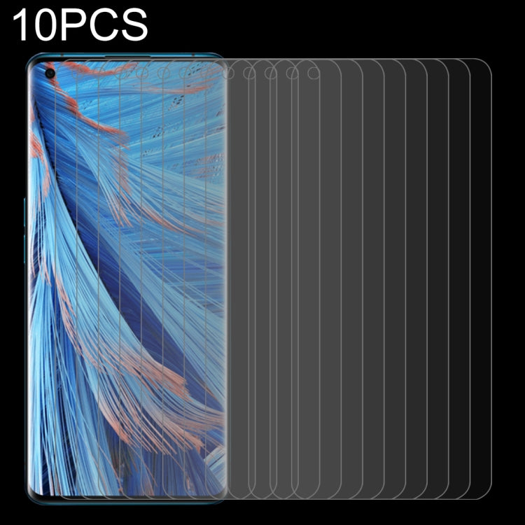 10 PCS 0.26mm 9H 2.5D Tempered Glass Film For OPPO Find X2