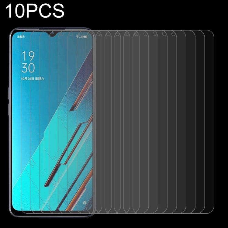 10 PCS 0.26mm 9H 2.5D Tempered Glass Film For OPPO Reno3 A
