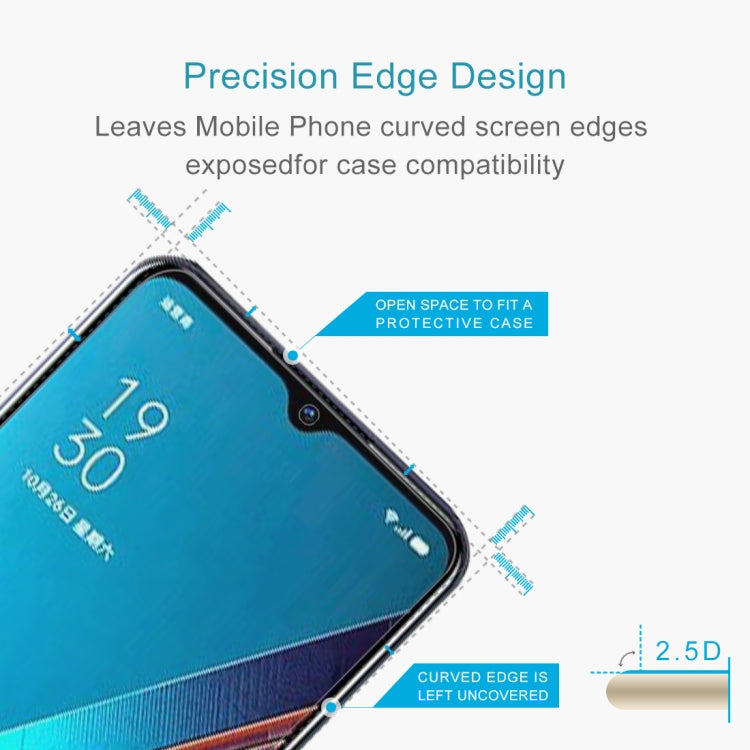 10 PCS 0.26mm 9H 2.5D Tempered Glass Film For OPPO Reno3 A