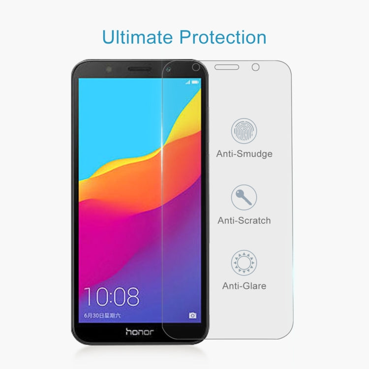50 PCS 0.26mm 9H 2.5D Tempered Glass Film For Honor 7S