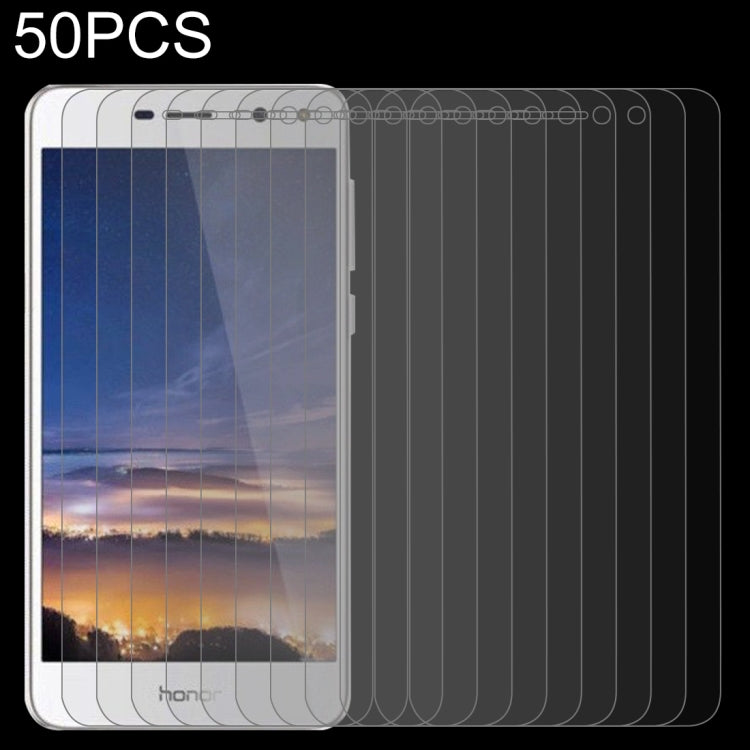 50 PCS 0.26mm 9H 2.5D Tempered Glass Film For Honor Play 6