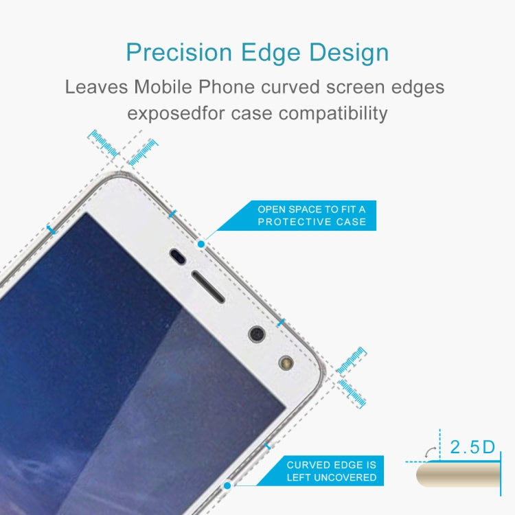50 PCS 0.26mm 9H 2.5D Tempered Glass Film For Honor Play 6