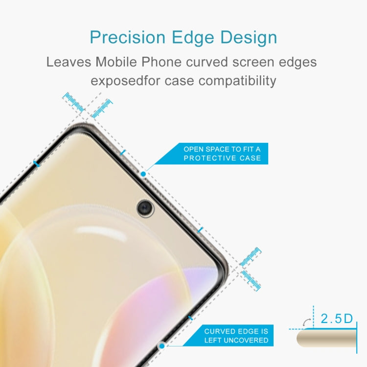 50 PCS 0.26mm 9H 2.5D Tempered Glass Film For Huawei nova 8