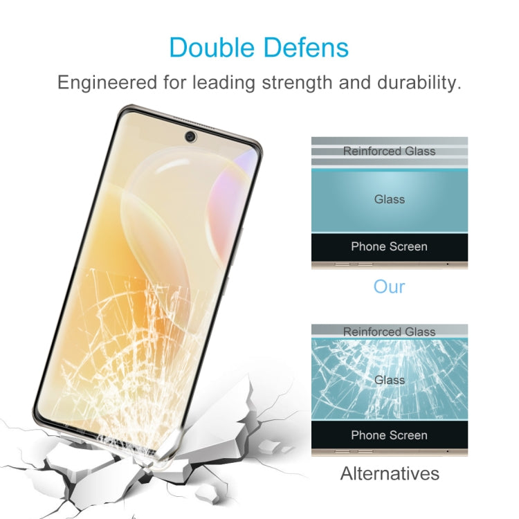 50 PCS 0.26mm 9H 2.5D Tempered Glass Film For Huawei nova 8