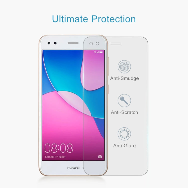 50 PCS 0.26mm 9H 2.5D Tempered Glass Film For Huawei P9 lite mini