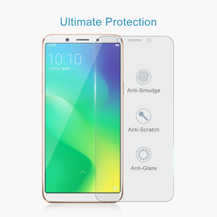50 PCS 0.26mm 9H 2.5D Tempered Glass Film For Huawei Y7 Pro 2018