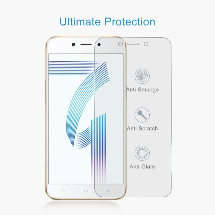 50 PCS 0.26mm 9H 2.5D Tempered Glass Film For OPPO A79