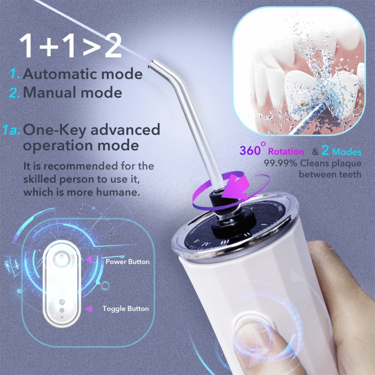 YS-1 Oral Irrigator Teeth Water Flosser(White)