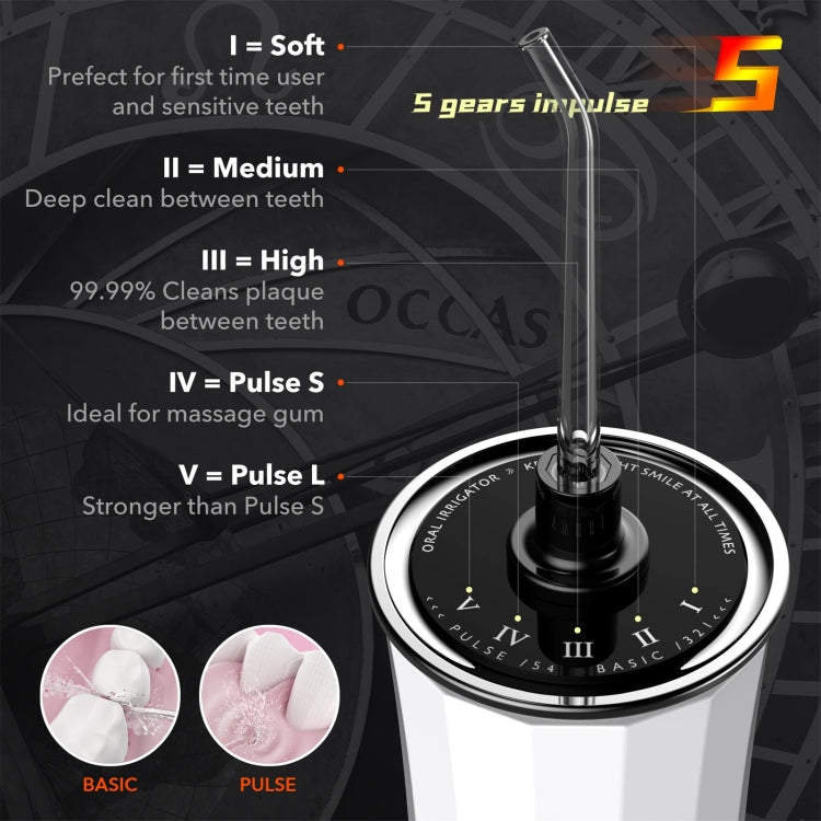 YS-1 Oral Irrigator Teeth Water Flosser(White)
