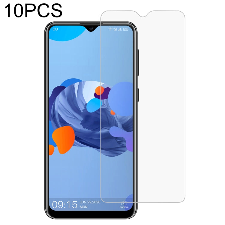 10 PCS 0.26mm 9H 2.5D Tempered Glass Film For Oukitel C19