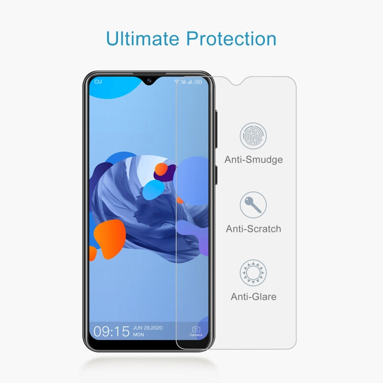 10 PCS 0.26mm 9H 2.5D Tempered Glass Film For Oukitel C19