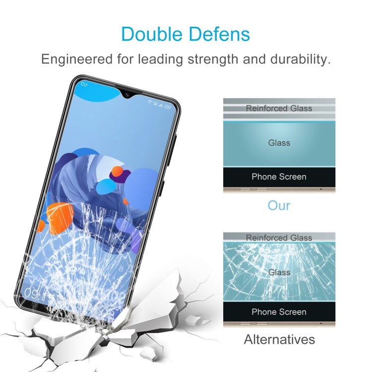 10 PCS 0.26mm 9H 2.5D Tempered Glass Film For Oukitel C19