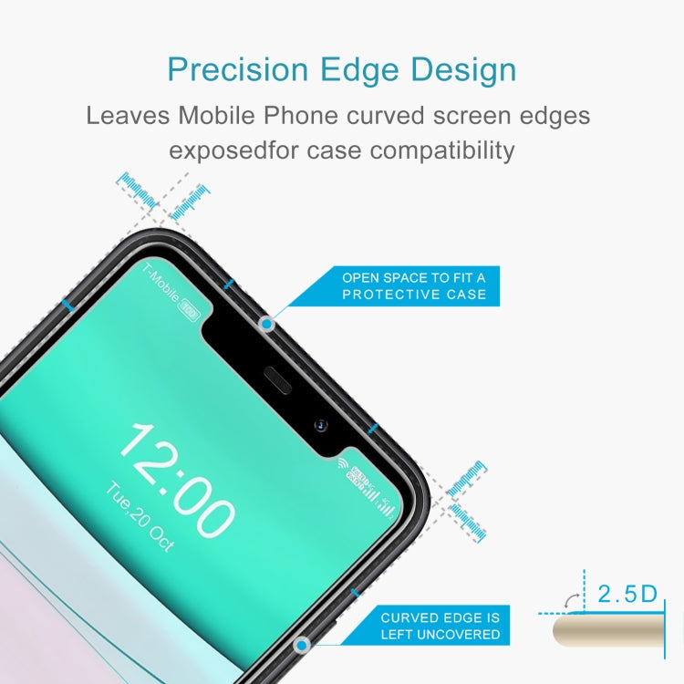 10 PCS 0.26mm 9H 2.5D Tempered Glass Film For Oukitel C22