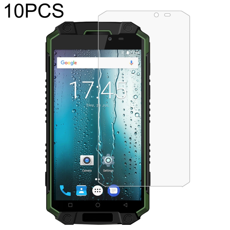 10 PCS 0.26mm 9H 2.5D Tempered Glass Film For Oukitel K10000 MAX
