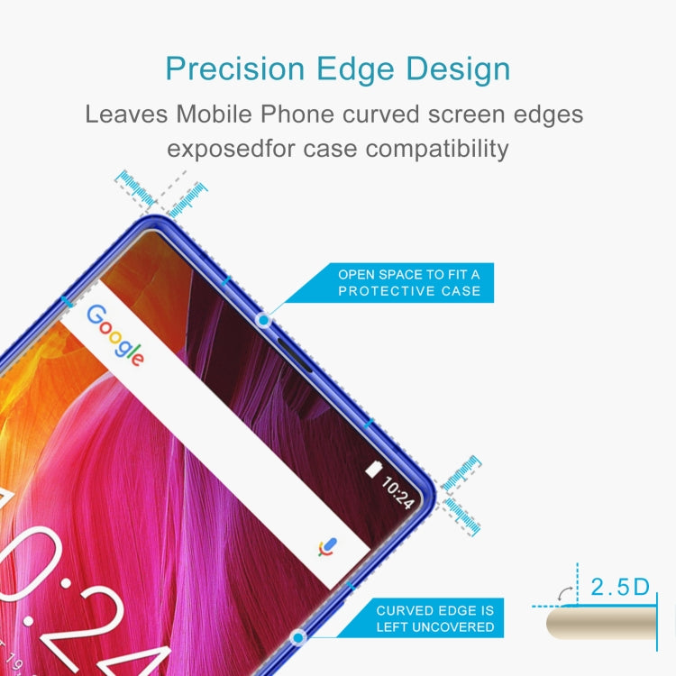 10 PCS 0.26mm 9H 2.5D Tempered Glass Film For Oukitel MIX 2
