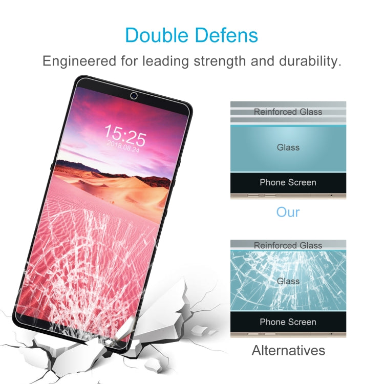 10 PCS 0.26mm 9H 2.5D Tempered Glass Film For Smartisan Nut Pro 2