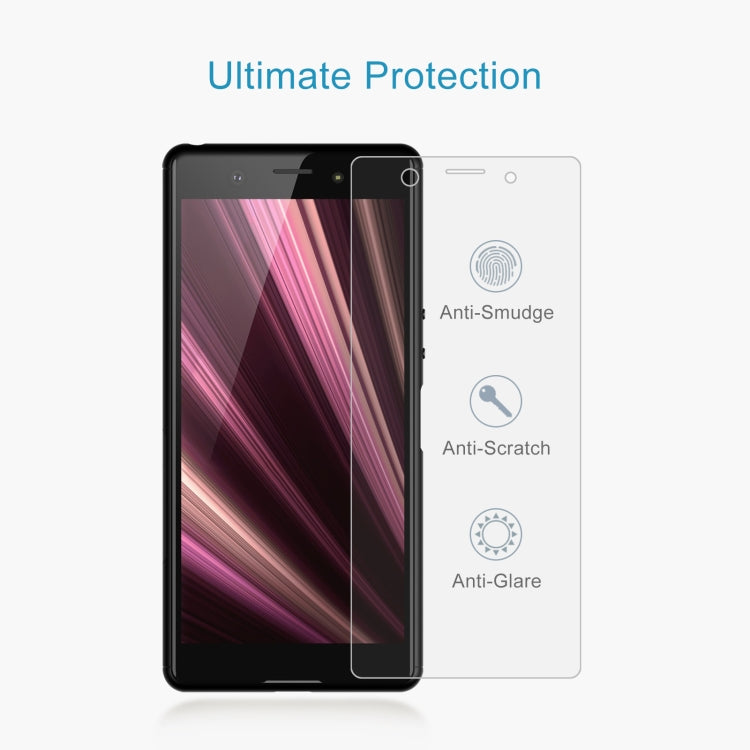 10 PCS 0.26mm 9H 2.5D Tempered Glass Film For Sony Xperia XZ4 Compact