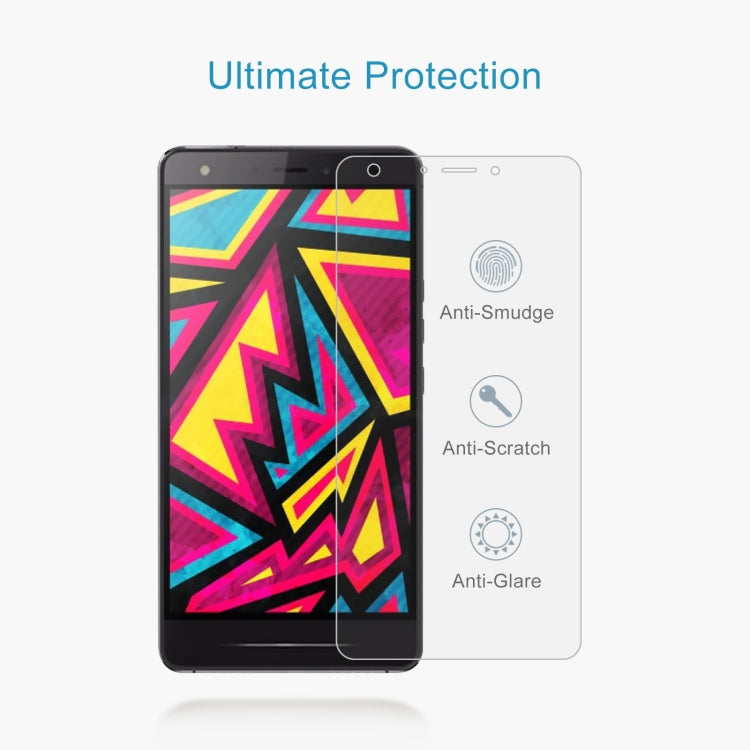 10 PCS 0.26mm 9H 2.5D Tempered Glass Film For Tecno Boom J8