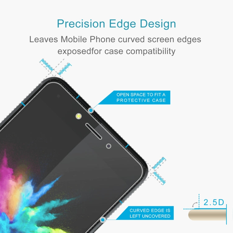 10 PCS 0.26mm 9H 2.5D Tempered Glass Film For Tecno Pouvoir 1