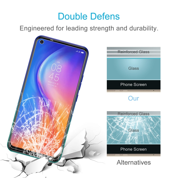 10 PCS 0.26mm 9H 2.5D Tempered Glass Film For Tecno Spark 5 Pro