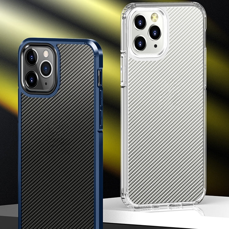 For iPhone 11 Ice Crystal Carbon Fiber Phone Case