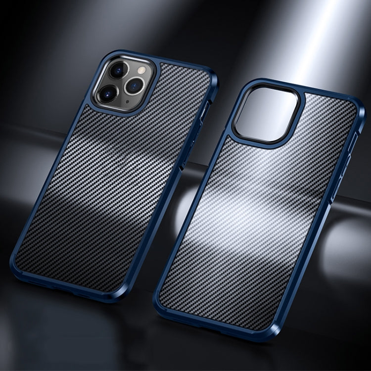 For iPhone 11 Pro Ice Crystal Carbon Fiber Phone Case