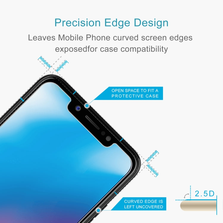 10 PCS 0.26mm 9H 2.5D Tempered Glass Film For Tecno Camon 11