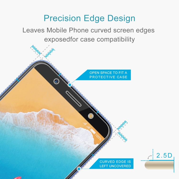 10 PCS 0.26mm 9H 2.5D Tempered Glass Film For Tecno Camon CM