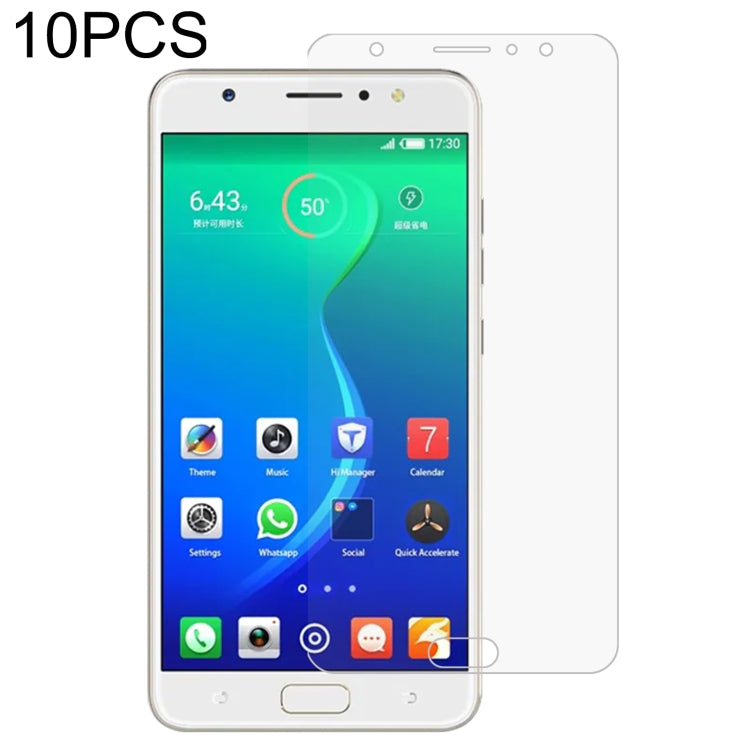 10 PCS 0.26mm 9H 2.5D Tempered Glass Film For Tecno i3