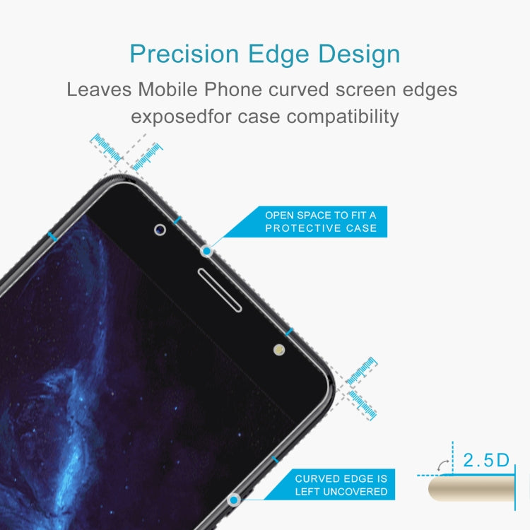 10 PCS 0.26mm 9H 2.5D Tempered Glass Film For Tecno i7