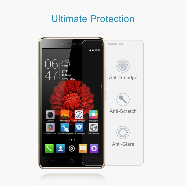 10 PCS 0.26mm 9H 2.5D Tempered Glass Film For Tecno L8