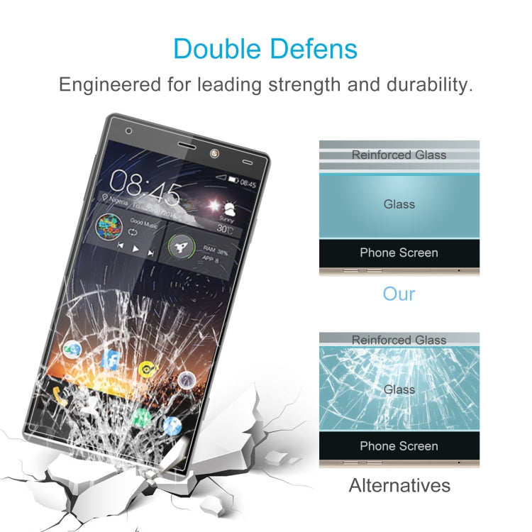 10 PCS 0.26mm 9H 2.5D Tempered Glass Film For Tecno Camon C5