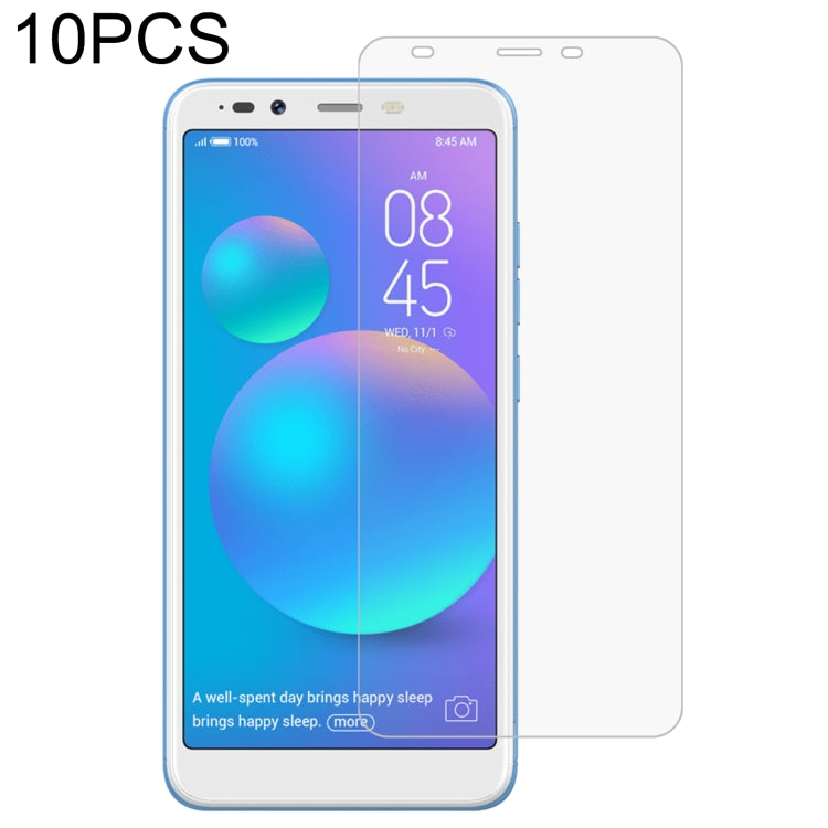 10 PCS 0.26mm 9H 2.5D Tempered Glass Film For Tecno POP 1s
