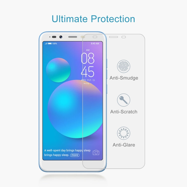 10 PCS 0.26mm 9H 2.5D Tempered Glass Film For Tecno POP 1s