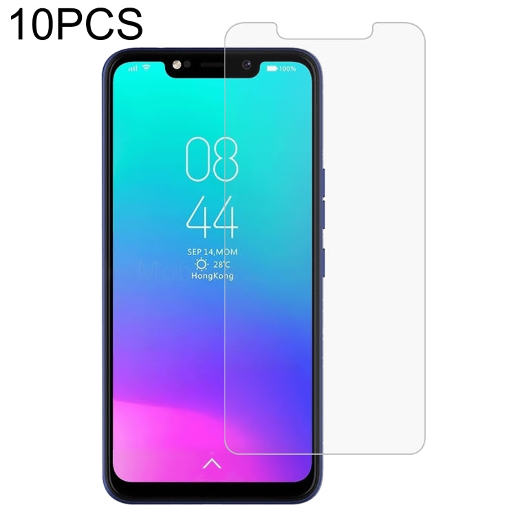 10 PCS 0.26mm 9H 2.5D Tempered Glass Film For Tecno Pouvoir 3