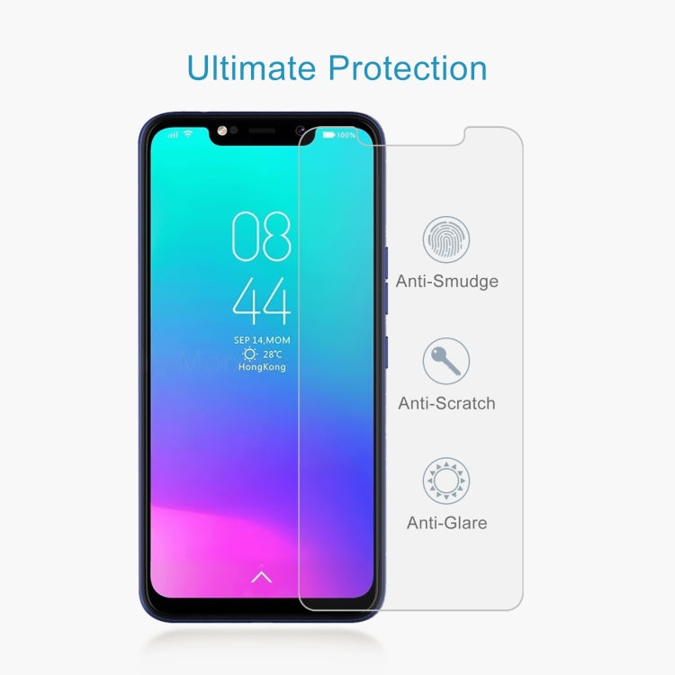 10 PCS 0.26mm 9H 2.5D Tempered Glass Film For Tecno Pouvoir 3