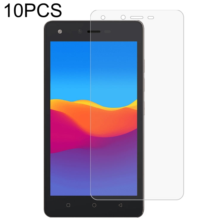 10 PCS 0.26mm 9H 2.5D Tempered Glass Film For Tecno WX3 LTE