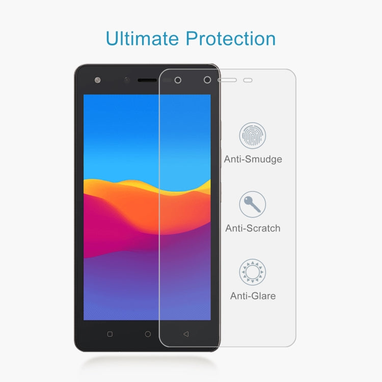 10 PCS 0.26mm 9H 2.5D Tempered Glass Film For Tecno WX3 LTE