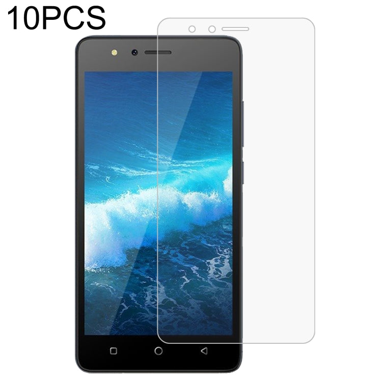 10 PCS 0.26mm 9H 2.5D Tempered Glass Film For Tecno WX3 P