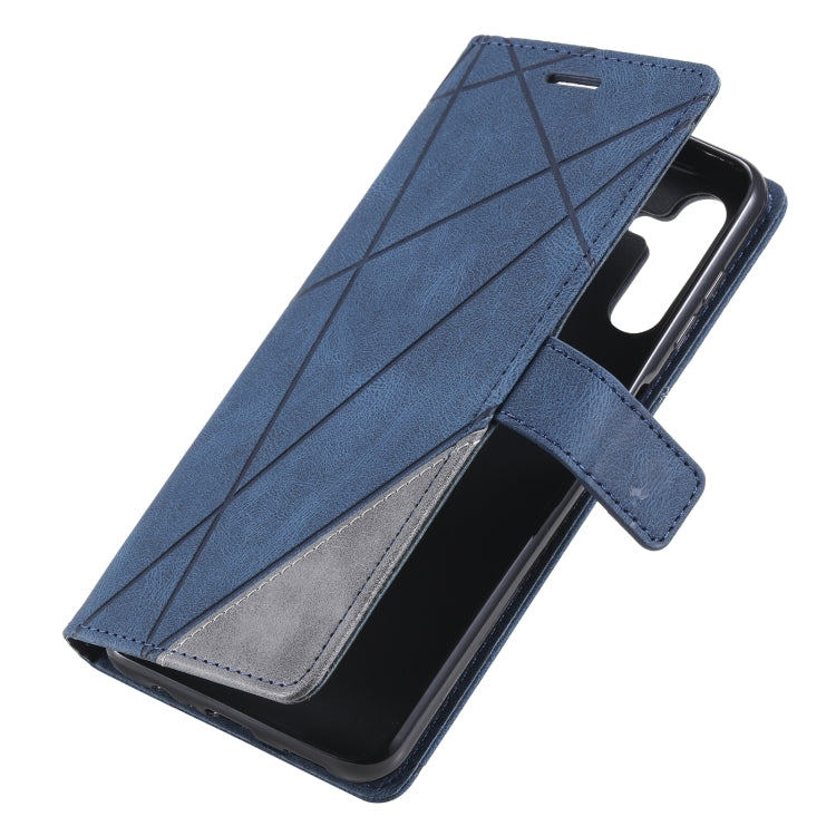 For Samsung Galaxy A13 5G Skin Feel Splicing Horizontal Flip Leather Phone Case