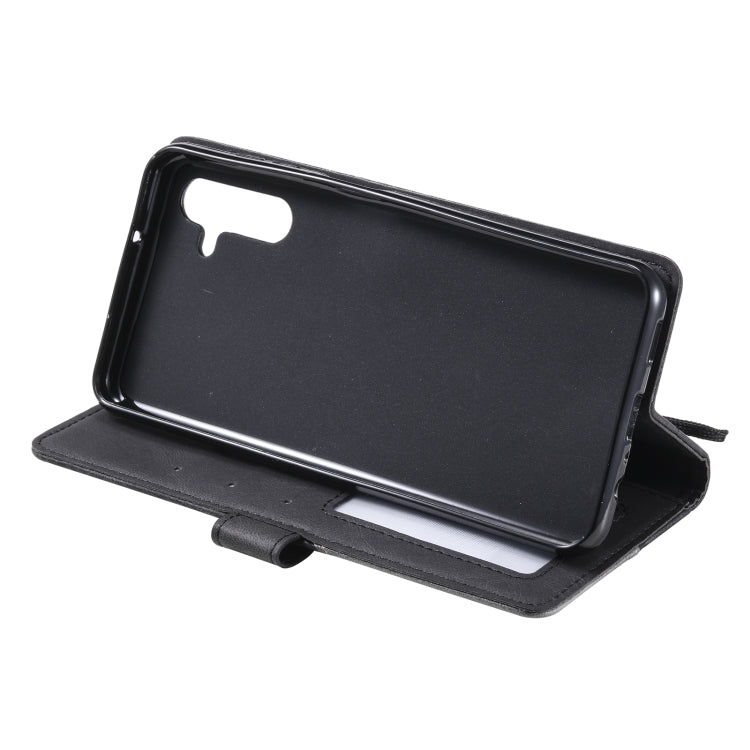 For Samsung Galaxy A13 5G Skin Feel Splicing Horizontal Flip Leather Phone Case