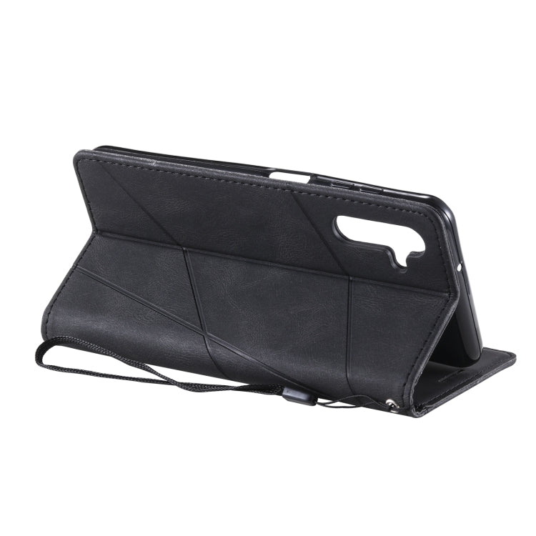 For Samsung Galaxy A13 5G Skin Feel Splicing Horizontal Flip Leather Phone Case