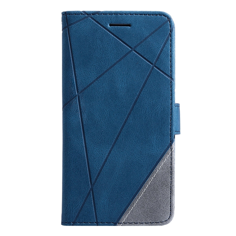 For Samsung Galaxy S22+ 5G Skin Feel Splicing Horizontal Flip Leather Phone Case
